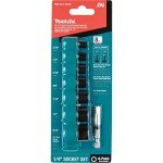 Makita 8-Pc. 1/4" Drive Impact Socket Set