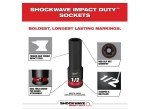 Milwaukee 1/2" Impact Duty Socket Set