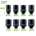 8-Piece 1/2" Drive Deep Impact Socket Set