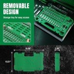 50-Piece Socket Set with Quick-Release Ratchet