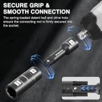 5-Piece Impact Socket Set with Extension Bar