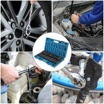 VEVOR 26-Piece Deep Impact Socket Set 1/2