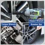 5-Piece Impact Socket Set with Extension Bar