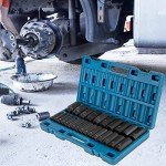 VEVOR 26-Piece Deep Impact Socket Set 1/2
