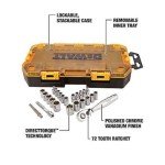 DEWALT 25-Piece SAE/Metric Drive Socket Set