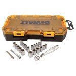 DEWALT 25-Piece SAE/Metric Drive Socket Set