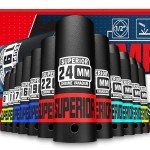 12-Piece Metric Deep Impact Socket Set