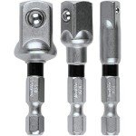 Makita 3-Piece Impact XPS Square Socket Adapter Set