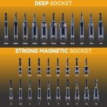 55-Piece Magnetic Nut Driver and Bit Set