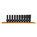 10-Pc. 3/8" Drive Metric Impact Socket Set