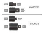 TEKTON 4-Piece Impact Adapter Set