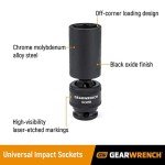 10-Pc. 3/8" Drive Metric Impact Socket Set