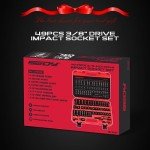 49-Piece SAE and Metric Impact Socket Set