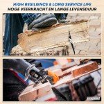 E•Werk 5-Pack Wood Reciprocating Saw Blades