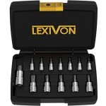 LEXIVON 13-Piece Torx Bit Socket Set