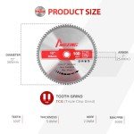 12" TCT Circular Saw Blade for Aluminum & Plastic