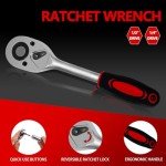 94-Piece Mechanics Tool Set with Ratchet & Storage