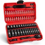 63-Piece 1/4" Drive Socket Wrench Set
