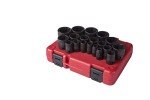SUNEX 2640 19-Piece 1/2" Drive Impact Socket Set
