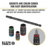 Klein Tools 7-in-1 SAE Impact Driver Set