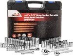 69-Piece Drive Socket Set with Ratchet