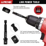 63-Piece 1/4" Drive Socket Wrench Set