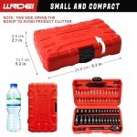 63-Piece 1/4" Drive Socket Wrench Set