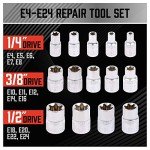 Sedy 14-Piece E-TORX Socket Set