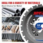 JINSINA 6.5" TCT Circular Saw Blade for Metals