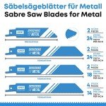 E•Werk 32-Piece Reciprocating Saw Blade Set