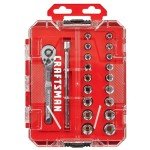 20-Piece CRAFTSMAN 1/4 Inch Drive Tool Set