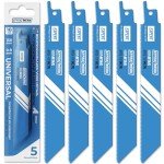 E•Werk Bi-Metal Reciprocating Saw Blades Set