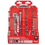 20-Piece CRAFTSMAN 1/4 Inch Drive Tool Set