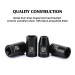 MIXPOWER 14-Piece 1/2-Inch Shallow Impact Socket Set
