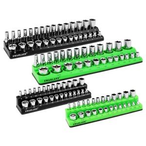 Magnetic Socket Organizer Set - 4 Piece Tool Set