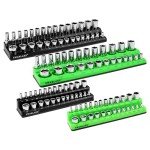 Magnetic Socket Organizer Set - 4 Piece