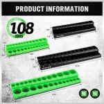 Magnetic Socket Organizer Set - 4 Piece