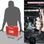 74-Piece 1/4" Drive Socket Set with Ratchets