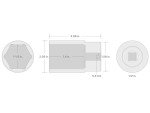 TEKTON 1/2" Drive 6-Point Impact Socket