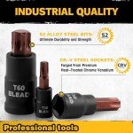 31-Piece Premium Torx Bit Socket Set