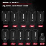 11-Piece Deep Impact Socket Set for Trucks