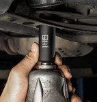 EPAuto 1/2-Inch Drive Metric Impact Socket Set