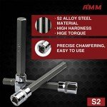 19-Piece Extra Long Allen Hex Bit Socket Set