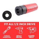 BILITOOLS 1/2" Drive Impact Lug Nut Socket Set