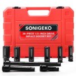 29-Piece 1/2" Drive Impact Socket Set