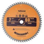 YullSorom 7-1/4" 60-Tooth Circular Saw Blade