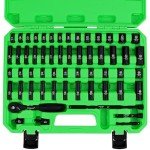 56-Piece 1/4" Impact Socket Set - SAE & Metric
