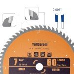 YullSorom 7-1/4" 60-Tooth Circular Saw Blade