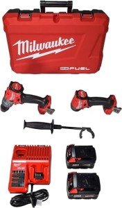 Milwaukee 18V Cordless Hammer Drill & Impact Driver Set
