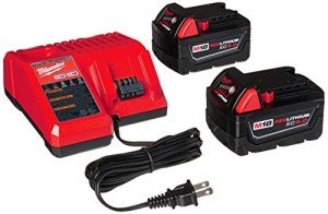 Milwaukee M18 Battery and Multi Voltage Charger Kit